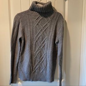 COPY - J Crew Gray Turtleneck Sweater Size M